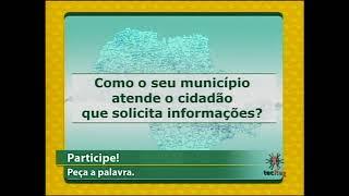 Serviço de Informações ao Cidadão (SIC) e Ouvidorias [2013]