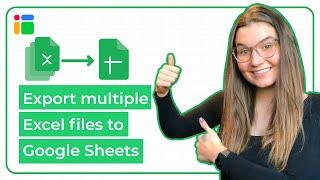 Merge Excel files into Google Sheets automatically