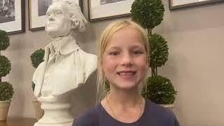 Anna Belle’s 3rd Grade Book Report Video
