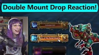 Mount Drop Reaction! Astral Cloud Serpent AND Armored Razzashi Raptor Dropped