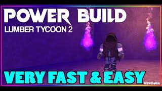 How to get POWER BUILD [EASY AND FAST]! - Lumber Tycoon 2 - Roblox