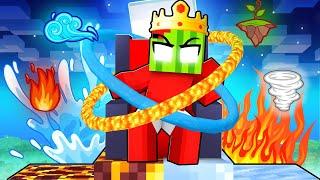 Becoming the ELEMENTAL KING in Minecraft!