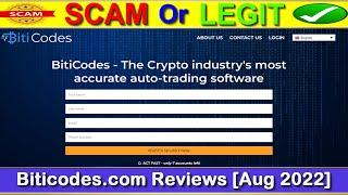 Biticodes Reviews (Aug 2022) [ with 100% Proof ] SCAM or LEGIT ? Biticodes.com Reviews