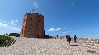 Unveiling the Majesty: Exploring Gediminas Castle Tower in Mount Gediminas, Vilnius, Lithuania