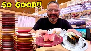 I Tried Sushiro Conveyor Belt Sushi  $1 Sushi In Bangkok