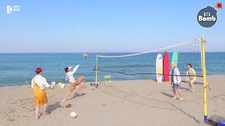 [BANGTAN BOMB] Playing Beach Volleyball - BTS (방탄소년단)