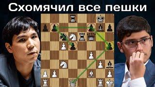 У.Со - А.Фирузджа  Speed Chess Championship 2023  1/4  Шахматы