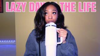 *LAZY* DAY IN THE LIFE | Cleaning, New Hairstyle, Self Care | Miya Nevaeh