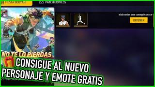 Consigue el Nuevo Personaje Oscar y Emotes Gratis de la Nueva Actualizacion en FF Latam 