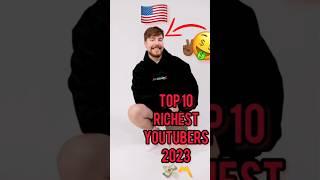 Top 10 Richest YouTubers 2023 | Richest YouTubers