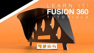 Autodesk Fusion 360 - 1/2 - Surface Modeling Tutorial - Dashboard/Instrument Cluster (2024)