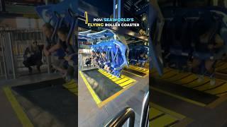 POV: Seaworld’s FLYING Roller Coaster