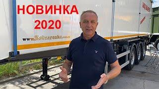 Алюмінієвий причіп-зерновоз українського виробництва презентували на виставці "АГРО-2020".