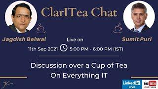 ClarITea Chat with Sumit Puri, Chief Growth Officer at KEF Holdings