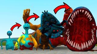 NEW EVOLUTION OF NIGHTMARE DOEY THE DOUGHMAN POPPY PLAYTIME CHAPTER 4 In Garry's Mod!!