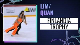 Hannah LIM / Ye QUAN - (KOR) | Ice Dance | Finlandia Trophy 2024 | #gpfigure