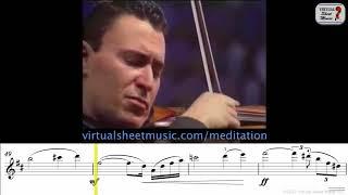 Massenet - Meditation from Thais - Sheet Music Play Along