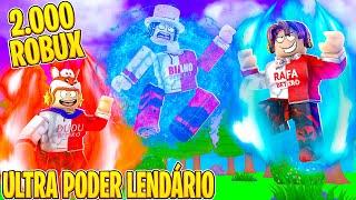 Comprei o ULTRA Poder LENDÁRIO na Fábrica de ULTRA PODER do Roblox