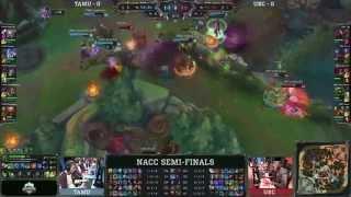 bobqinXD Katarina Pentakill - Game 1 - TAMU vs UBC - League of Legends