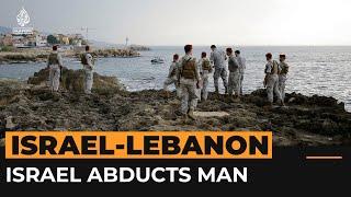 Israel abducts alleged Hezbollah member in northern Lebanon coastal raid | Al Jazeera Newsfeed