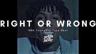 FREE (PAIN) NBA Youngboy Type Beat - "Right Or Wrong" (DMX INTRO)" | @BubbaUnoBeatz