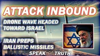 BREAKING: Massive Attack Headed Toward Israel | Reports Of "1000 Drones" From Iraq