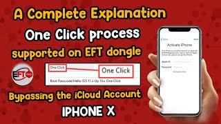 EFT PRO Dongle One Click process and iCloud bypass with network