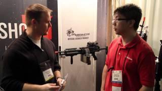 ARES Z-Shot Knights Armament LMG and Custom Rifle Stocks