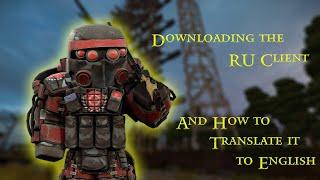 Downloading the RU Client and translating it to English