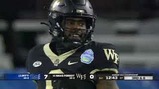 NCAAF 2021 ACC Championship - Pittsburgh Panthers vs. Wake Forest Demon Deacons