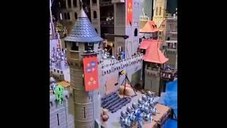 Playmobil Castillo battle knight Diorama #playmobil #epic #castle