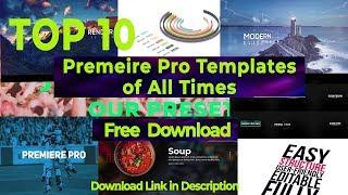 10 Best Premiere Pro Templates free - Premiere Pro Template Free