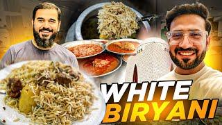 Extreme White Biryani And Famous Nihari with Brain and Nalli in karachi Street Food | Mustafa hanif