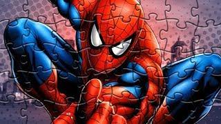 Человек Паук Пазл Игра для детей Spider Man Puzzle Video Game For Kids