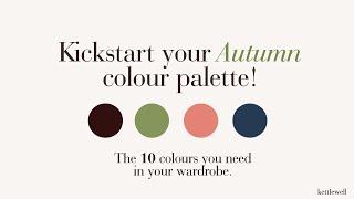 The Autumn Colour Palette | 10 colours you need if you’re an Autumn | Seasonal Colour Analysis