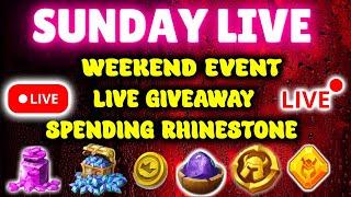 SUNDAY LIVE | GIVEAWAY | WEEKEND  EVENT | CASTLE CLASH