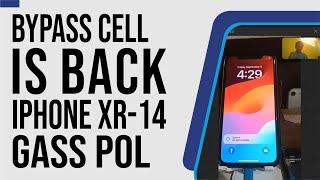 iPhone Bypass Cell is back | iPhone XR  sampai iPhone 14 Plus Bypass iCloud Cellular ON Gass Pol