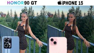 Honor 90 GT Vs iPhone 15 Camera Test Comparison