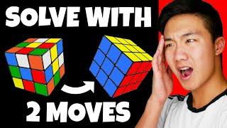 SOLVE ANY RUBIK'S CUBE IN 2 MOVES?!