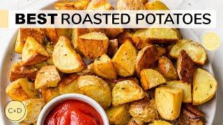 BEST ROASTED POTATOES | how to make oven roasted potatoes