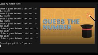 c programming projects : Guess the number Game ( Step by Step very easy )