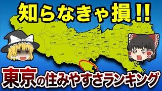 【地理/地学】東京で住む＆避けるべきエリア【上京するなら】