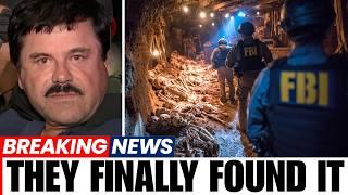 FBI Discovers El Chapo's Secret Tunnel Under Prison, They Turn Pale When They See What's Inside