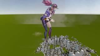 Giantess KDA parte 2 [SIZEBOX]