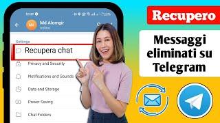 Come recuperare chat, messaggi, immagini e video eliminati da Telegram - Nuovo 2024