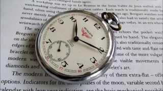 Hislon Flying Wheel 17 rubis pocket watch