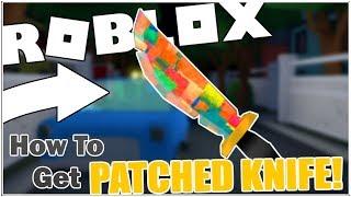 How to get the PATCHED KNIFE in SURVIVE THE KILLER! (CODE!) [ROBLOX]