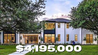 TOUR A $4.2M TRANSITIONAL HOME | Texas Real Estate | Dallas, Tx | Dallas Realtor | PRESTON HOLLOW