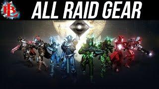 Destiny ALL RAID ARMOR SETS in AGE OF TRIUMPH - ALL RAID GEAR