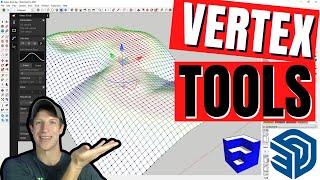 BETTER than SANDBOX TOOLS? Easy Vertex Modeling in SketchUp with VERTEX TOOLS!